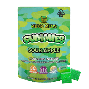 Muha Meds – Sour Apple 100MG