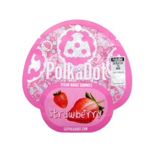 PolkaDot Strawberry Mushroom Gummies