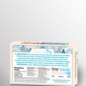 Shroomiez Cookies & Cream Milk Chocolate