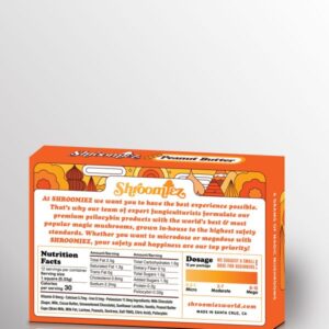 Shroomiez Peanut Butter Milk Chocolate Bar