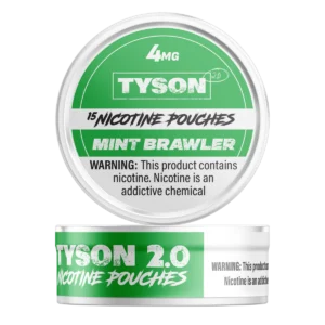 Tyson 2.0 Nicotine Pouches 5 Pack – Mint Brawler