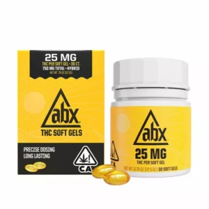 AbsoluteXtracts (ABX) THC Soft Gels (H) - 25mg